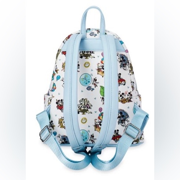 Disney Parks Loungefly Mini Backpack - Mickey and Minnie's Runaway Railway - Picture 2 of 8